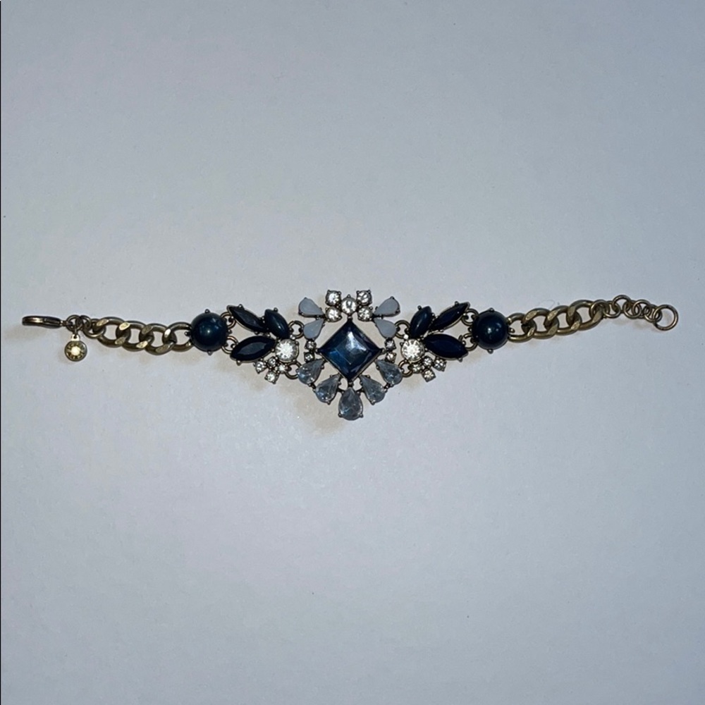 *3 for $20* J. Crew Statement Bracelet Blue